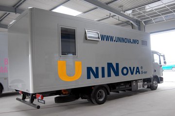 UniNova Lkw Seitenansicht von hinten